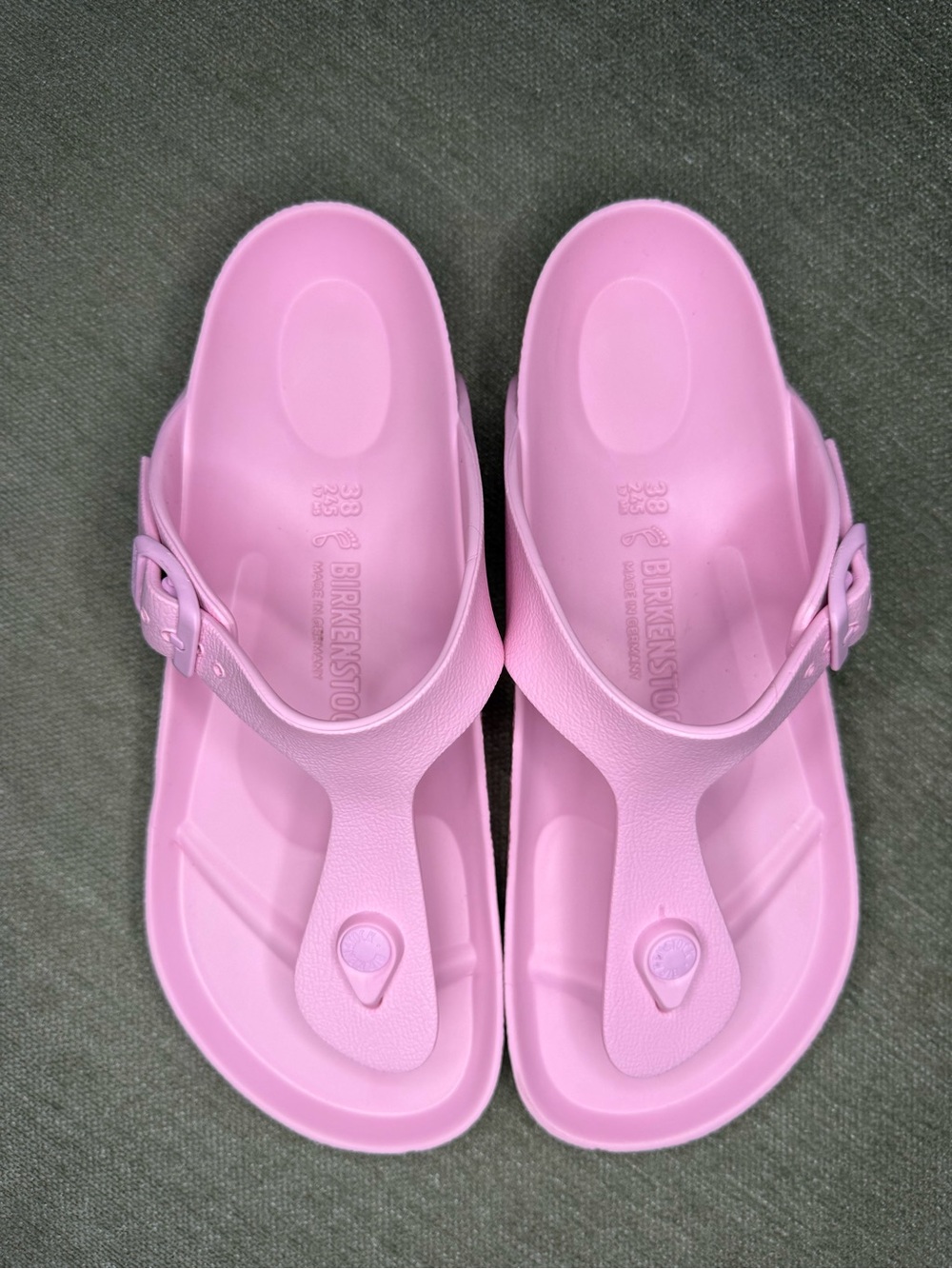 Birkenstock Gizeh EVA Sandals in Light Pink